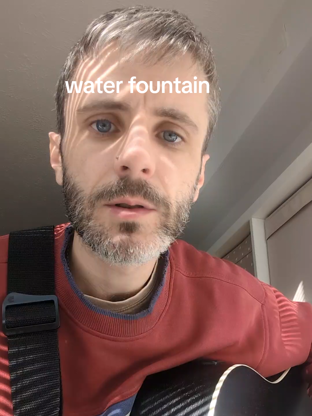 alec benjamin - water fountain #fyp #alecbenjamin #waterfountain #cover #guitar 