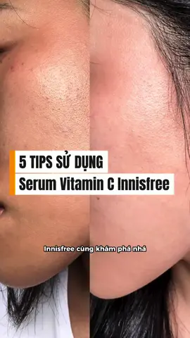 5 mẹo sử dụng Vitamin C Serum nhà Innisfree để đạt hiệu quả cao nhất! Bạn có biết😳🧡 #innisfreevietnam #vitamincserum #innisfreevitaminc #tipsskincare #fyp 