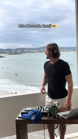 Afro house Sunset 💙 #afrohouse #dj #matheusmartins #sunset #santacatarina 