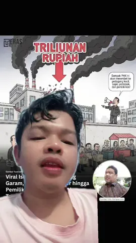 Iya kah sampe 75 persen? Ini hitungannya dengan menjumlahkan semua beban pajak, Cukai (50–57%), Pajak Rokok = 10% dari nilai cukai (langsung ditarik daerah/provinsi), PPN (Pajak Pertambahan Nilai) = 11% dari harga jual. Kalau ditotal → bisa tembus 70–75% dari harga sebungkus. #berita #beritaviral #beritatiktok #fyp #opinion 