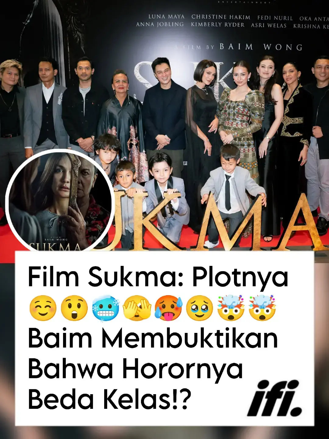 Fresh 🥶 Beneran Bedaaaaa 🤯 kalian udah nonton? Film Sukma garapan Baim Wong ini ternyata bukan horor pada umumnya, jangan coba nebak2 plotnya deh klo nggak mau kagettt 🤯 #infofilm #filmsukma #sukma #baimwong #filmhororterbaru 