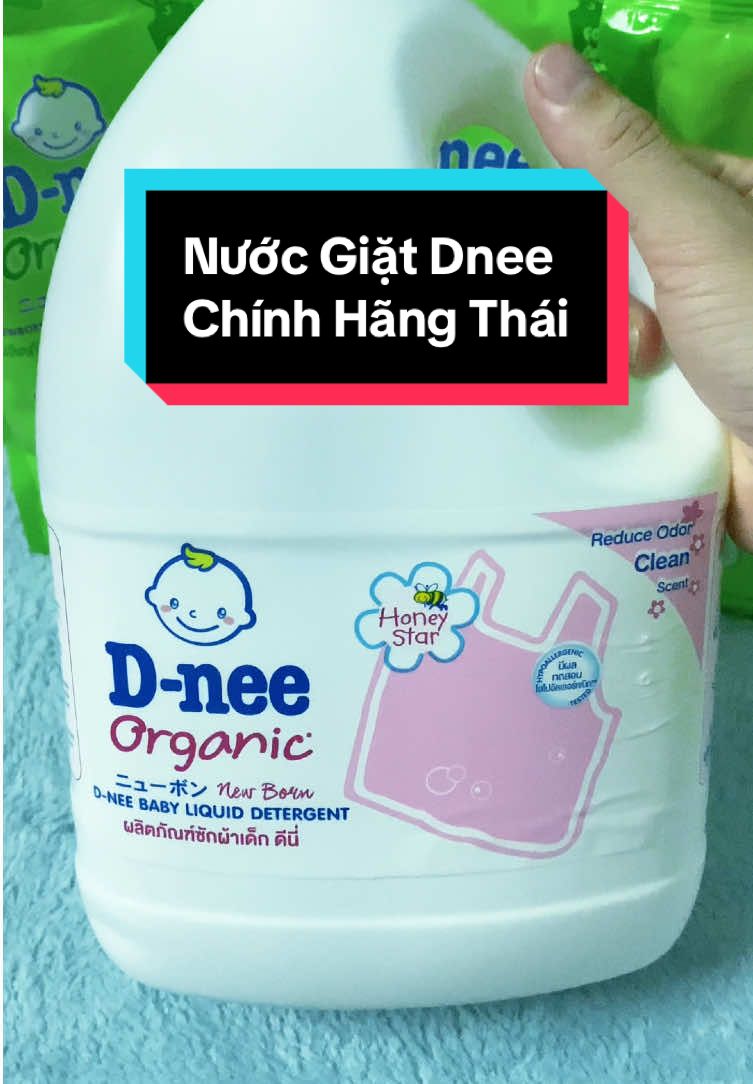 (Chuẩn Thái) Nước Giặt Dnee Chính Hãng Dung Tích Can 3000ml, Túi 1400ml, TÚI XÚC BINH - Nước Giặt Thái Thơm Dịu An Toàn#xuhuong2025 #foryou #viral #dnee #nuocgiat 