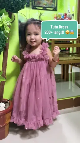 Ready to slay on her 2nd birthday! 🎂 Cutie + classy sa dress na ‘to 🥰 sobrang mura pa, sulit na sulit mga mii!! 😍🤩😱 #dressfortoddler #dressforkids #birthdaydress #dressreccomendation #affordabledress 