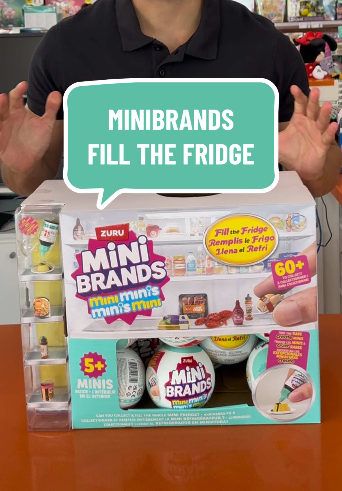Volvemos a tener Stock de las nuevas Minibrands - Fill The Fridge - Disponibles en nuestras tiendas y nuestra web #minibrands #fillthefridge #zuru #juguetilandia 