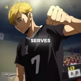 Serves☠️ #haikyuu #atsumumiya #tooruoikawa  #ushijimawakatoshi #serves 