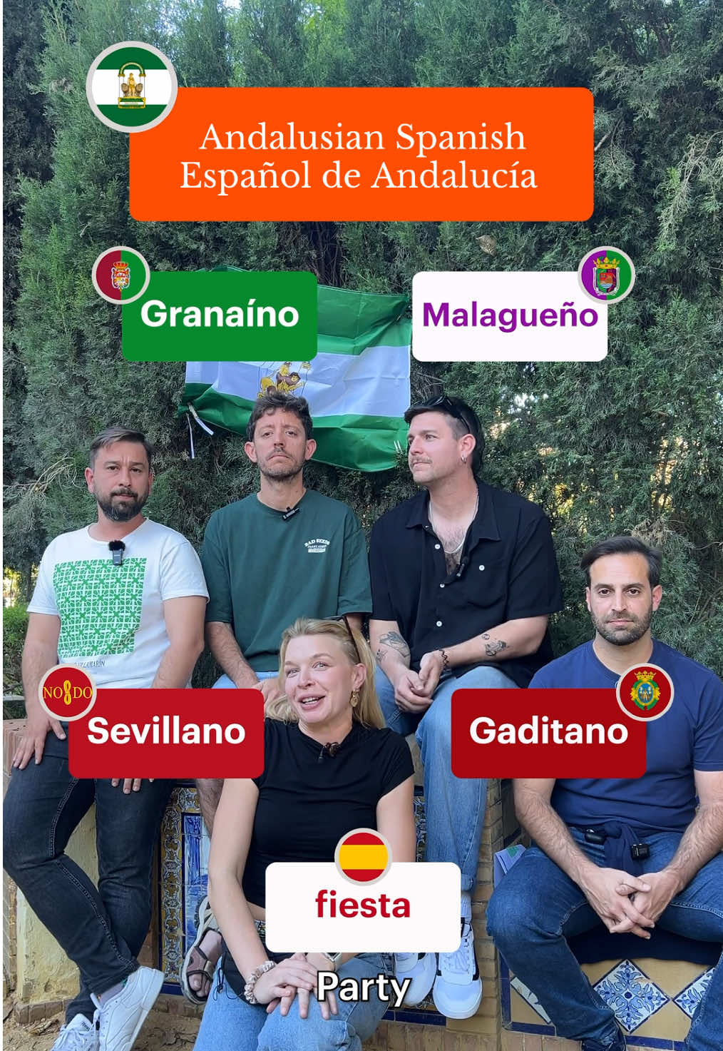 Which word from Andalusian Spanish (Sevillano, Granaíno, Malagueño, or Gaditano) is your favorite? 🇪🇸 #DialectoAndaluz #AndalusianSpanish #SevillanovsGaditano #MalagueñovsGranaíno #SpanishDialects 