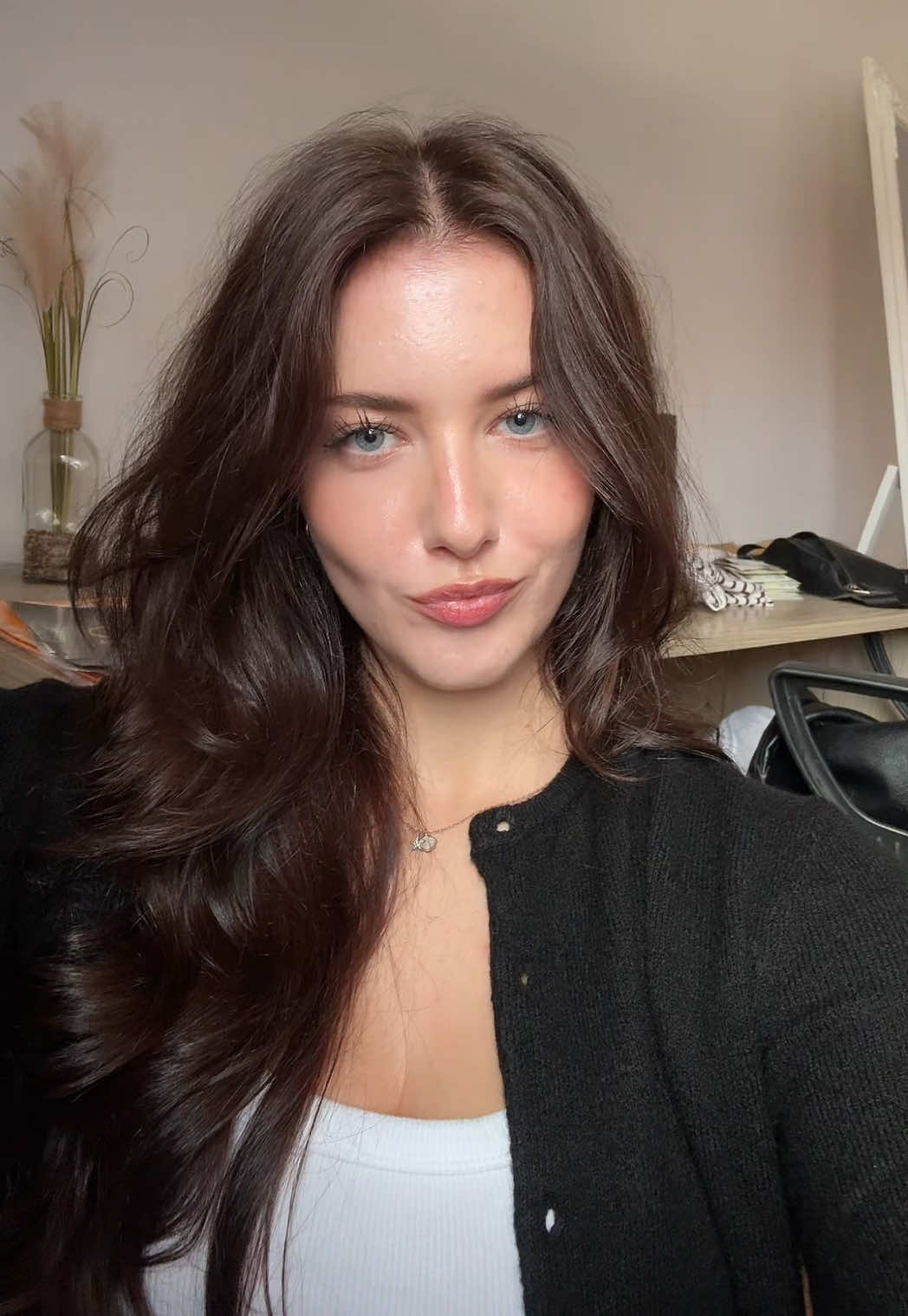 BOOOOOM 🤎🤎🤎 #hairchange #hair #brunette 