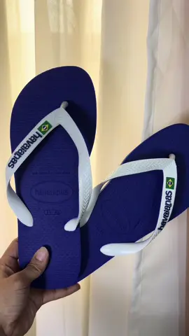 Havaianas Brasil Logo Marine Blue