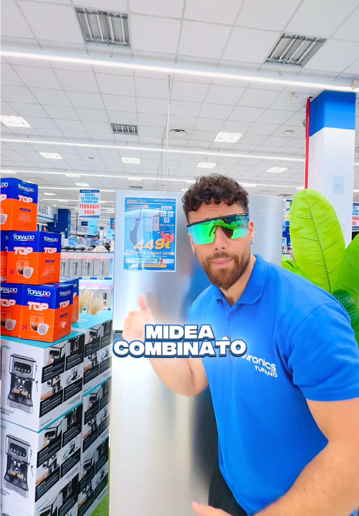 PROMO MIDEA ⭐ Frigorifero Combinato 413LT | No frost | Multi air Flow a soli 449€ 😱 + 50 Cialde Toraldo + 1 Mini Scudetto del Napoli con la stampa delle firme dei calciatori  Promo valida fino al 15 Settembre e fino ad esaurimento scorte per i clienti STAR CLUB 😎  #euronicstufano #midea #frigo #napoli #perte 