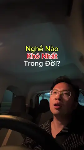 Nghề Nào Khó Nhất? #anhhoang #xuhuong #podcast #mrclose #daycon 