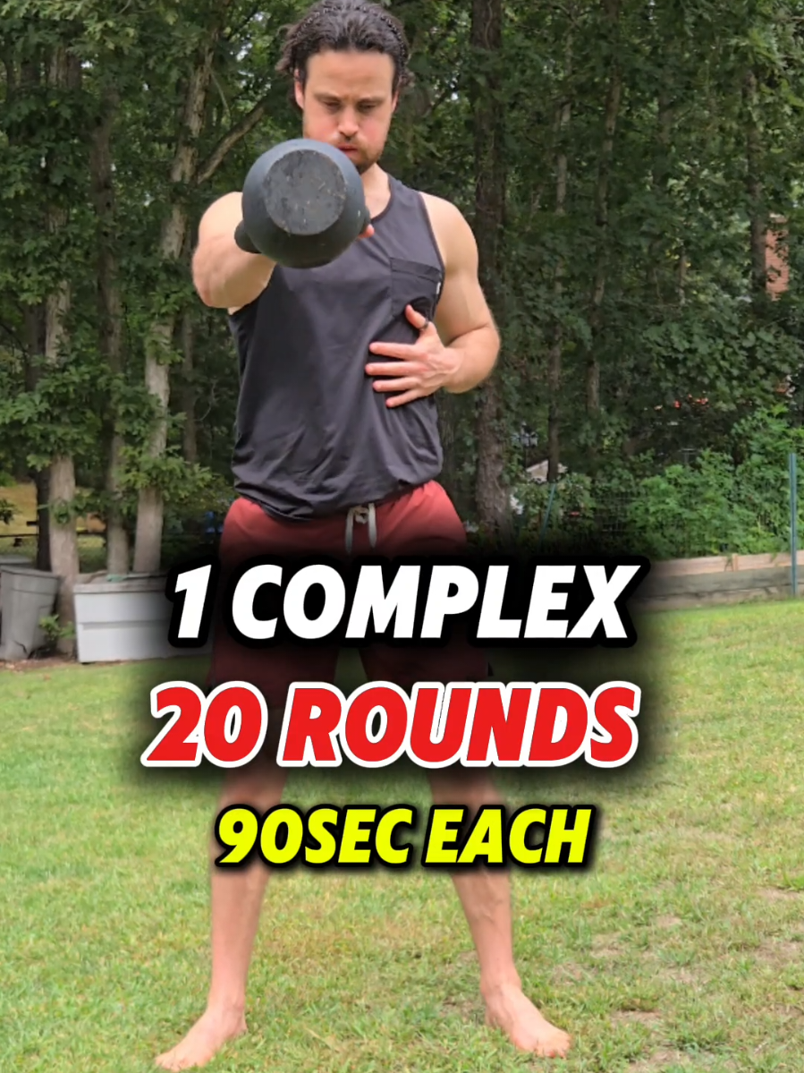 Kettlebell Conditioning 😏👊 #Kettlebell #strengthandconditioning 