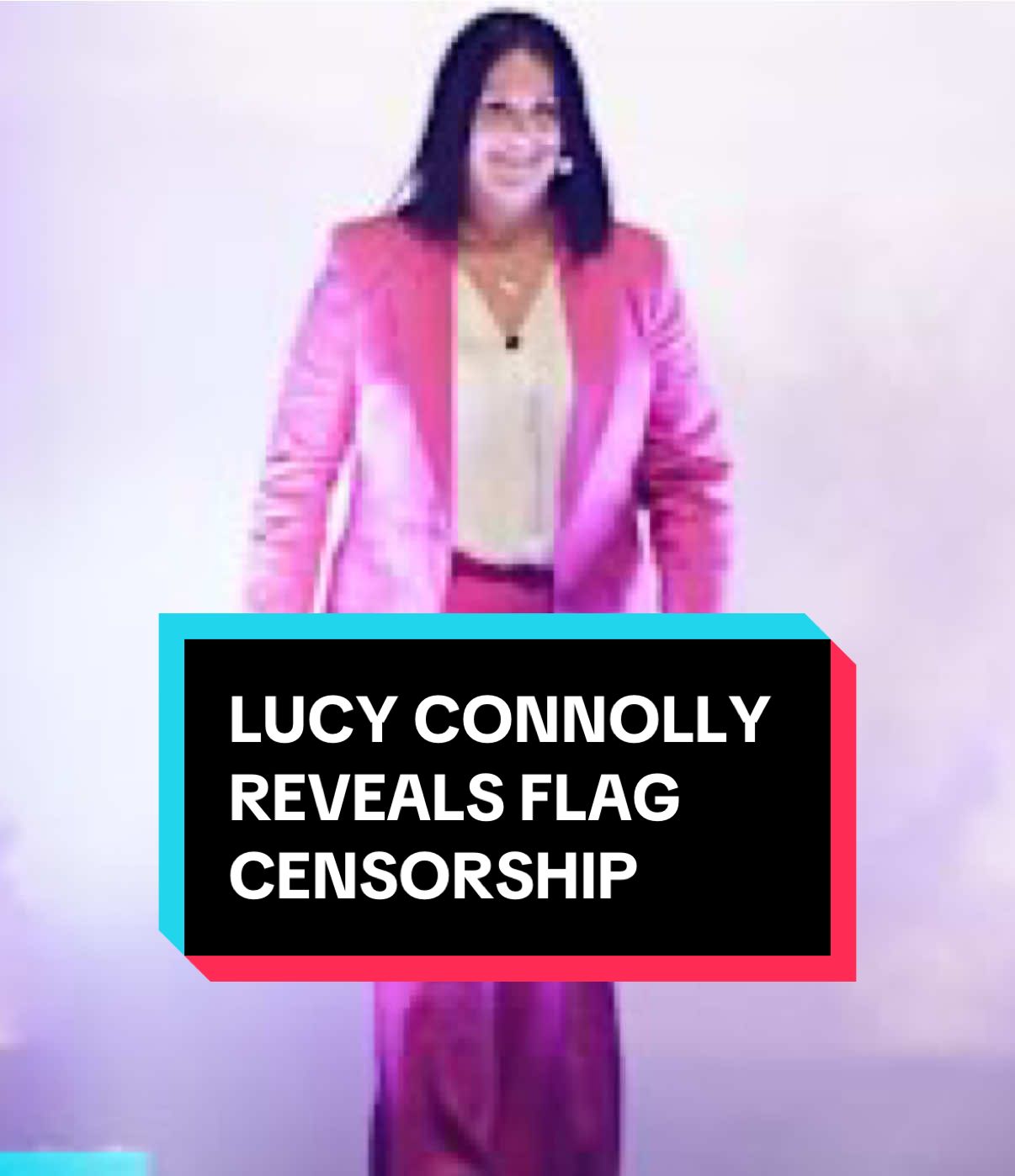 UK political prisoner Lucy Connolly reveals photos of daughter censored because of Union Jack flag #ukpolitics #unionjack #keirstarmer