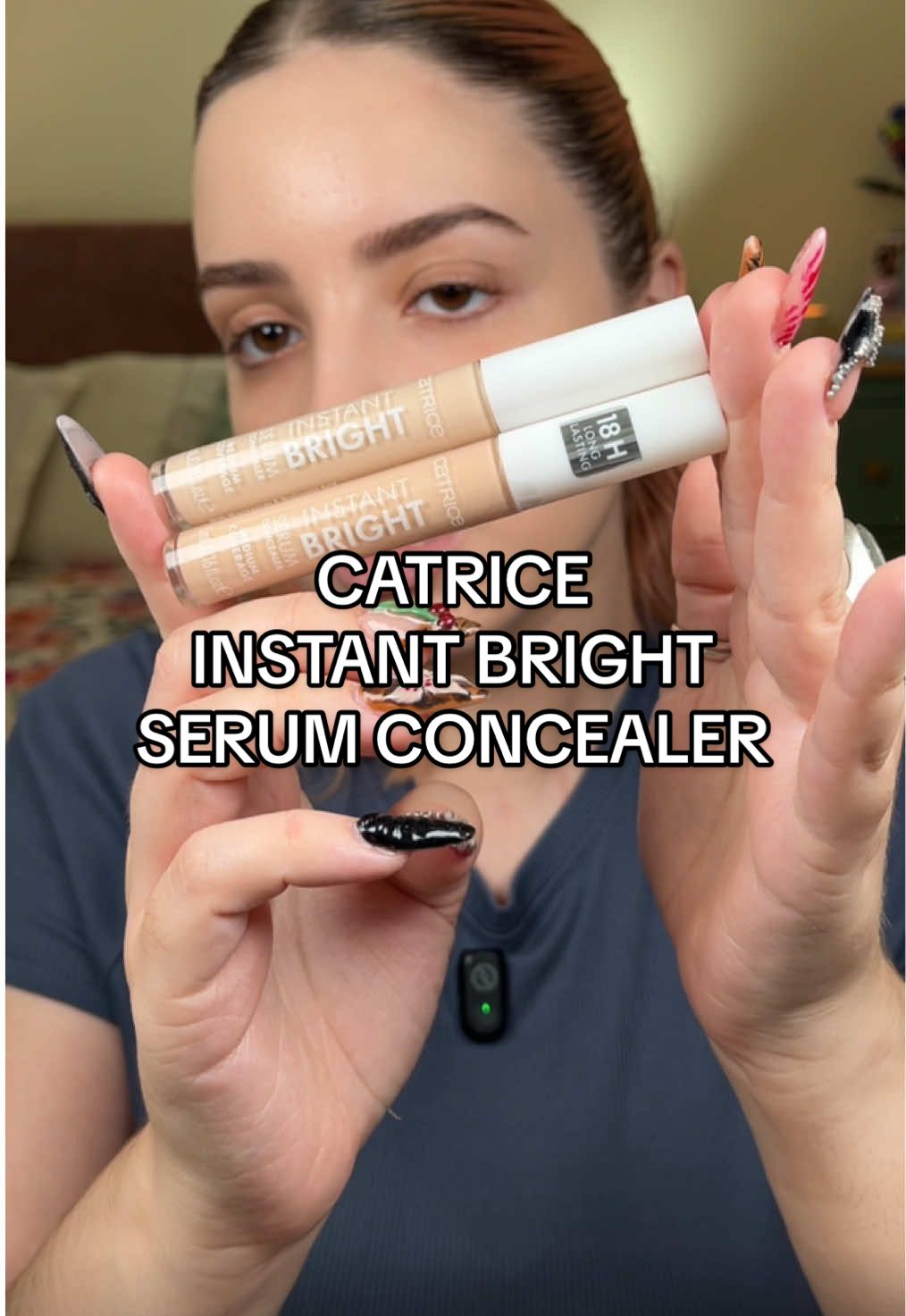 Replying to @AnaB🎀 Replying to @AnaB🎀 testando mais um corretor em pele seca com eczema, desta vez o instant bright serum concealer da @Catrice Cosmetics  #concealerhack #catrice #affordablemakeup #dryskin #undereyebags 