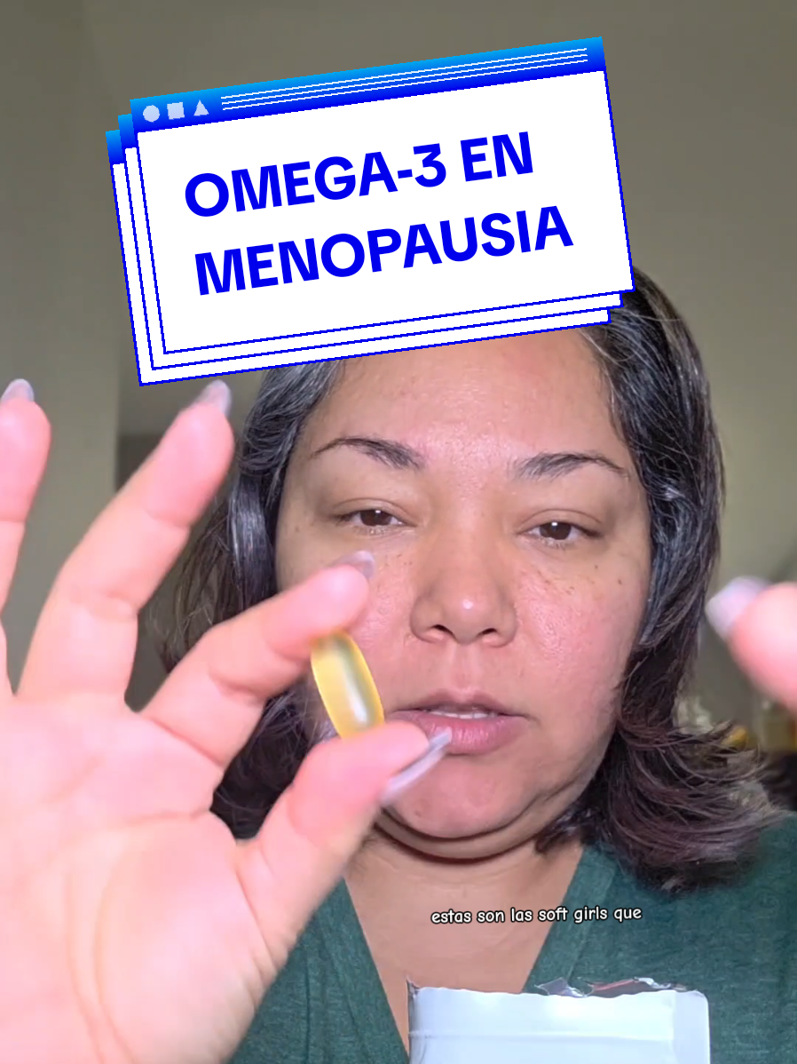 El #omega3 que tomo en la #menopausia #microingredients  #omega3fishoil #menopausiasaludable @Micro Ingredients 