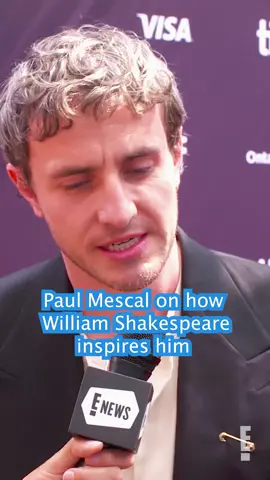 Paul Mescal shares how he was inspired while playing William Shakespeare in 