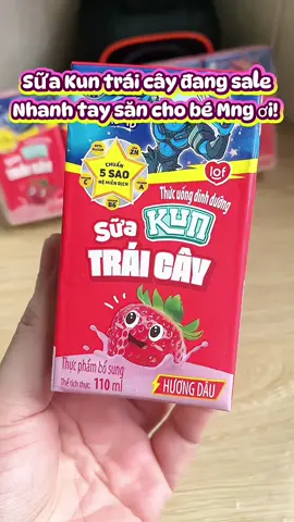 Kun Sữa trái cây hương dâu #suakun #suakuntraicay #suakunhuongdau #suachua #vinamilk 