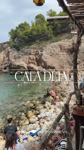Controversial for its hike to get there and small/rocky beachfront but we enjoyed it for a few hours! Go late morning, have lunch at Ca’N Lluc, and don’t forget your water shoes #caladeia #mallorcaspain #mallorcatravel #mallorcabeach #deia 