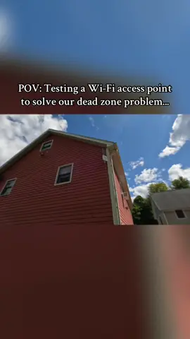 Add a long-range WiFi access point to your building, and  brings Free internet to the Sawmill! 🌲📶#WiFi #internet #wifiextender #sawmill #property 