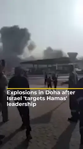 Terjadi ledakan di dekat kawasan permukiman di Doha pada hari Selasa setelah militer Israel menyatakan telah melakukan 