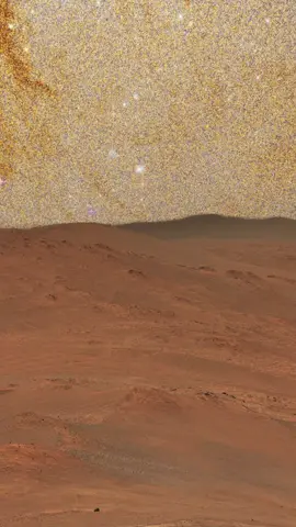 what the Night Sky on Mars looks like! 140 million miles away from us.  #nasa #mars #space 