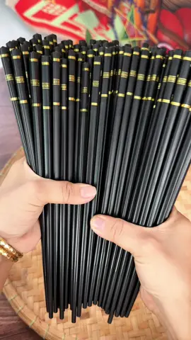 Combo 50 Đôi đũa hộp kim sợi thuỷ tinh #nguyenhien  #giadung #duamavang #duahopkim 