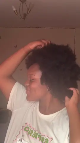 I love my natural hair 😜💁🏾‍♀️ | #naturalhair #4chair #fyp #hair 