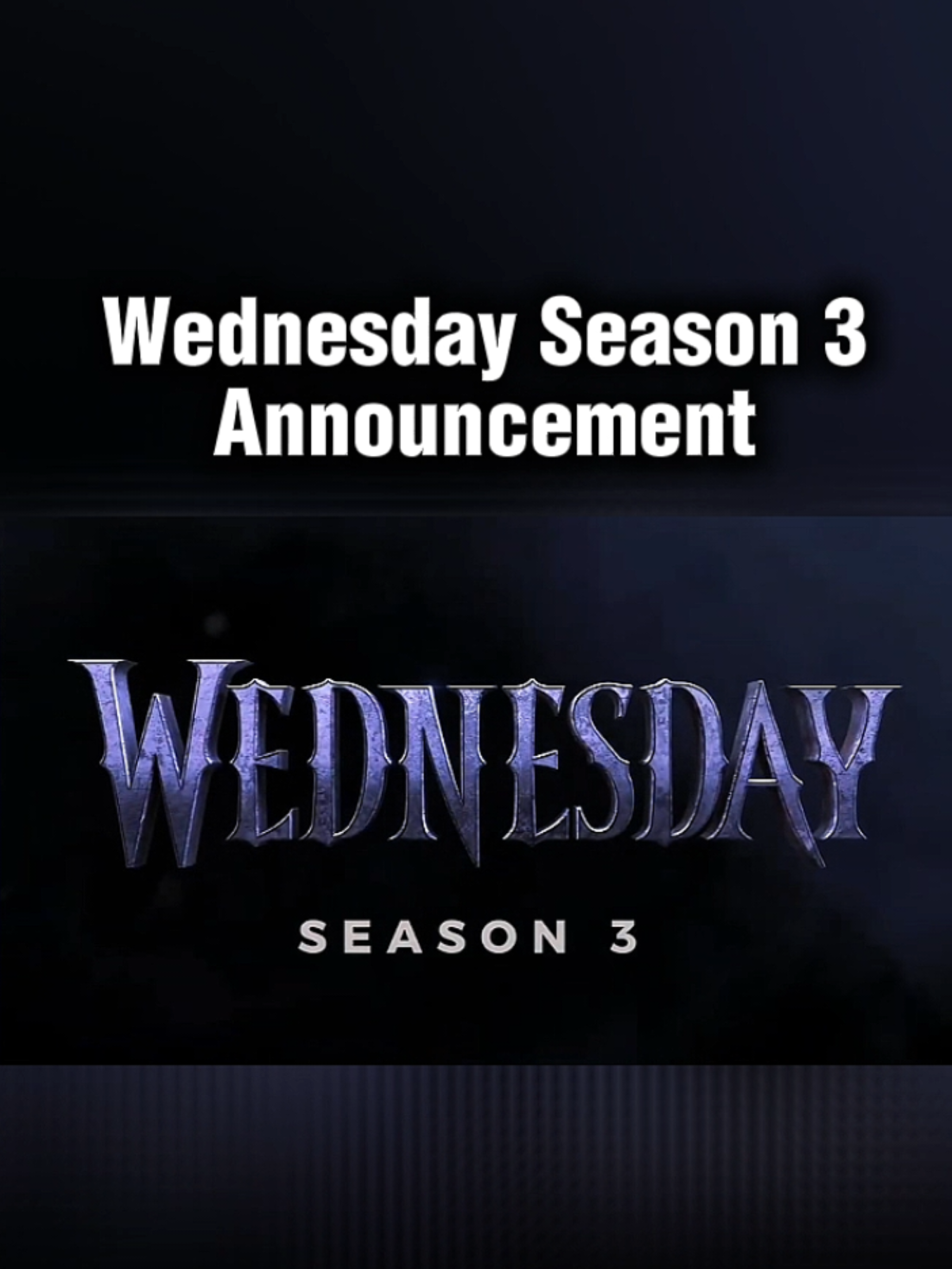 Wednesday Season 3 Announcement The nightmare has only just begun. A new leaked teaser trailer for Wednesday Season 3 promises deeper drama and darker supernatural secrets. Tyler, still tormented by his Hyde legacy, is drawn into a new world of chaos under the enigmatic guidance of Isadora Capri. Torn between his monstrous nature and the hope for redemption, he is a pawn in a larger game. With a new leader and a terrifying new purpose, his journey promises to redefine the boundaries of loyalty, leading to unforgettable and chilling moments that will test the fragile peace of Nevermore Academy. #wednesday #wednesdayaddams #addamsfamily #jennaortega #nevermore