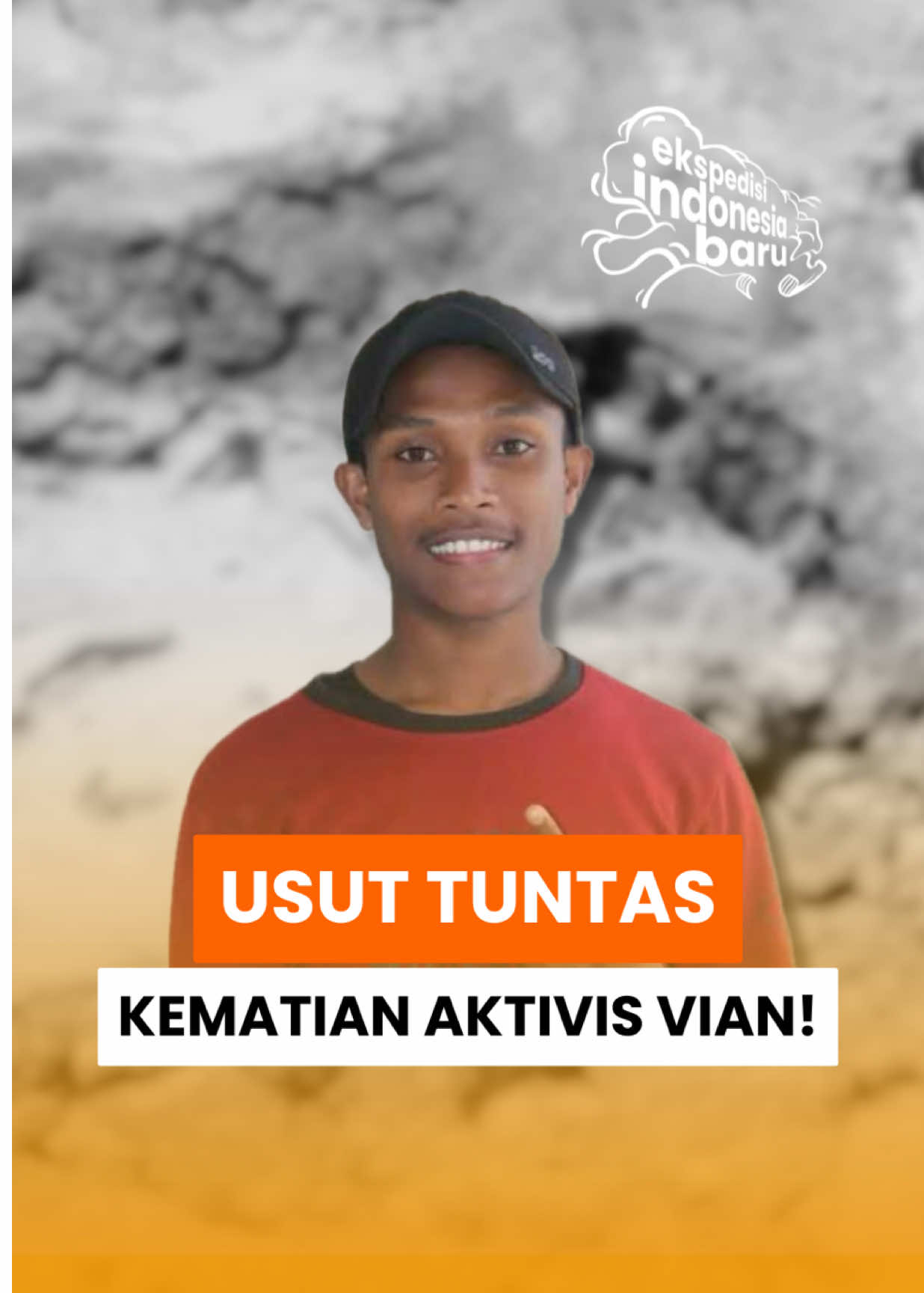 Usut tuntas kematian Vian, aktivis penolak geotermal NTT! #UsutTuntasKematianVian 