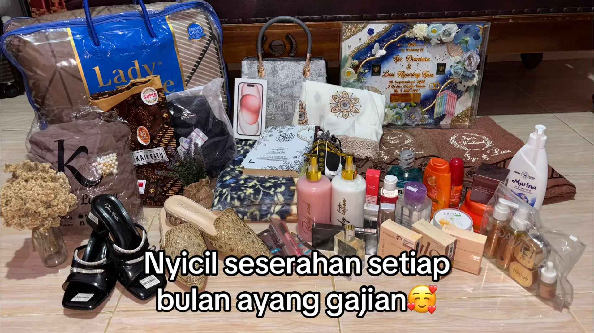 Masyallah tabarakallah tinggal menunggu hitungan hari🥰 #seserahan #davienaskincare #pernikahanidaman #seserahanpernikahan #fyp 