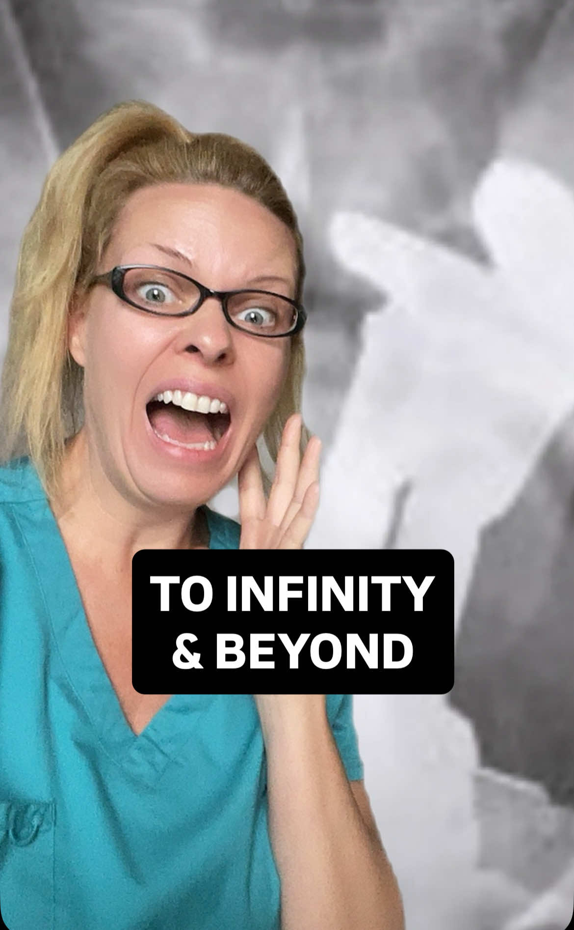 To Infinity and beyond…#stayoutmyer  #nurserachel #xray #er #comedy 