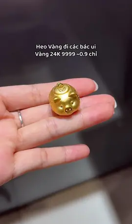 Heo vàng giữ tiền đi người đẹp ơiiii #gemmijewelry #heovang #vang24k #vang9999 