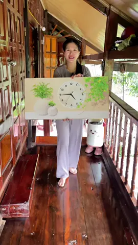 Đồng hồ tráng gương nghệ thuật #reviewthật #linhlanhloi #donghotreotuong#donghotrangguong#donghotreotuongdecor 
