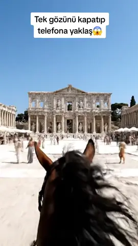 Roma'da at binmek nasıl bir his? #yapayzeka #ai #horse #TTT #rome 