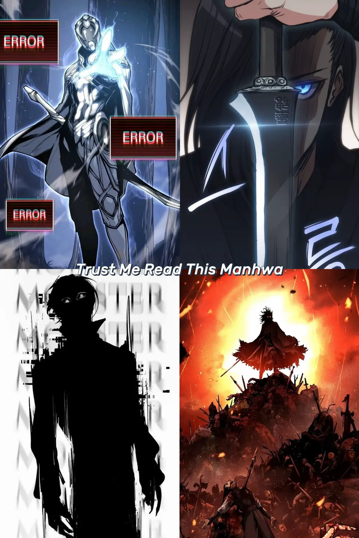 1. Bad Born Blood 2. The Origin 3. Purple Hycainth  4. Absolute Regression  5. Return Of The Disaster Class Hero 6. Survival Story Of A Sword King 7. Bully In Charge  8. I’m An Evil God 9. God Of Blackfield  10. Childhood Friend Of The Zenith Clan 11. The Beginning After The End  12. The Legend Of The Northern Blade  #fyp #manhwa #cjme #recommendations #manhwareccomendation 