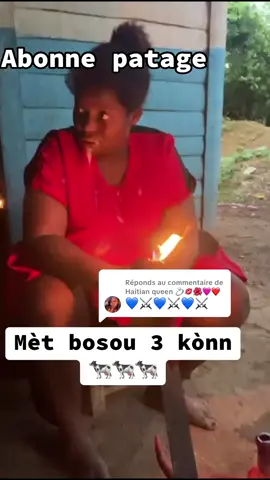 Réponse à @Haitian queen 💍💋🌺🩷❤️ #haitiantiktok🇭🇹 #vodou #vodouhaiti #dantor🕯💙🤍🗡 #vues 