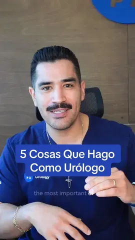 5 cosas que hago como urólogo para cuidar mi salud. 💦 Tomar suficiente agua todos los días 💪 Hago ejercicio con regularidad 💊 Tomo suplementos para mantener buenos niveles de testosterona 🫢 Me hago una autoexploración testicular una vez al mes 🚭 Y no fumo Tu salud urológica empieza con tus hábitos. Agenda tu consulta 📲+52 (664) 756 2310 Responsable Sanitario Dr. Jesús Alberto Domínguez Patiño Médico Cirujano / UAG / 8495802. Urología / UdeG / 12695092. Consejo Nacional Mexicano de Urología, A.C/ 1836. COFEPRIS 2302022002A00011 . . . . #mrurologo #dopaurology #urologo #urologia #urologiatijuana   
