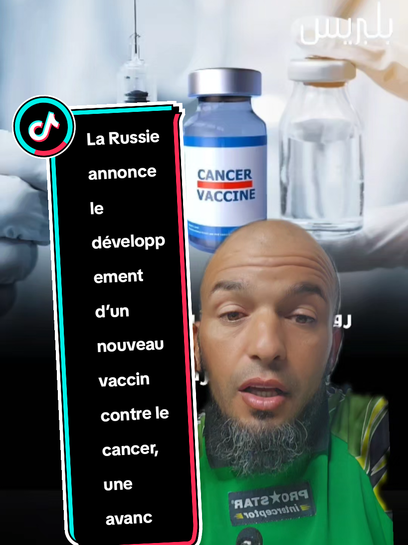 La Russie annonce le développement d’un nouveau vaccin contre le cancer, une avancée scientifique qui inspirera l’espoir dans le cœur de millions de personnes à travers le monde  #Russie #Cancer #Vaccin 