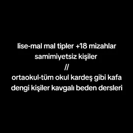 ortaokul daha güzeldi #lise #ortaokul #karşılaştırma #mizah #tavukpilavkola 