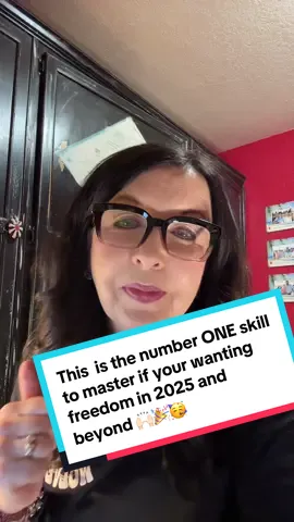 This  is the number ONE skill to master if your wanting freedom in 2025 and beyond 🙌🏻🎉🥳#BuildingDigitally #2hoursaday #master #confidence #90dayrun 
