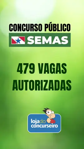 Concurso SEMAS-PA  www.lojadoconcurseiro.com.br 