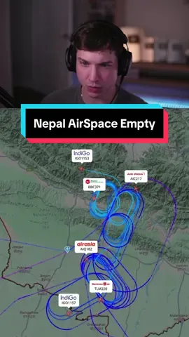 Nepal AirSpace Empty #news #nepal #kathmandu 