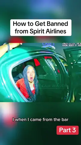 Part 3 | How to Get Banned from Spirit Airlines  #policevideo #cops #viralvideo #bodycam 