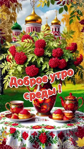 #Доброеутро #сдобрымутром #осеннееутро #утро #осень #добрыйдень #среда #хорошегонастроения #пожелания #длявас 