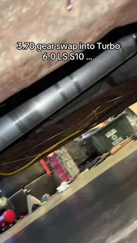 New 3.70 gears into our Turbo 6.0 LS S10… but this noise won’t go away #ls #s10 #chevy #dragracing #lsswap 