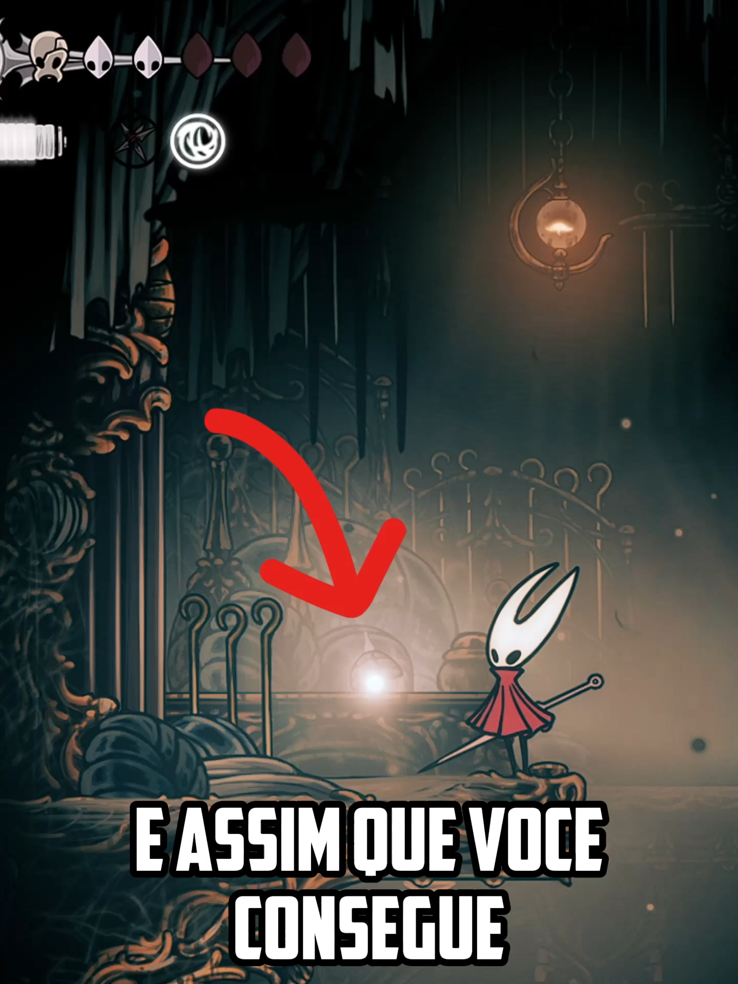 A segunda melhoria da agulha em Silksong #silksong #hollowknightsilksong #hollowknight #gaming