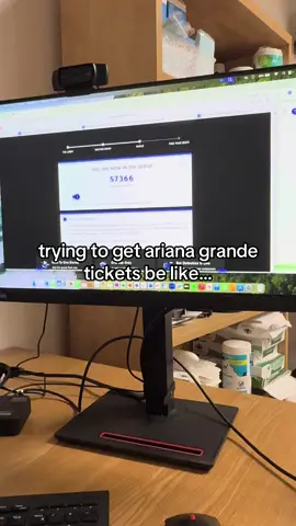 bruh ain’t no way this is real #arianagrande #arianagrandetour #eternalsunshinetour #fyp #ticketmaster 