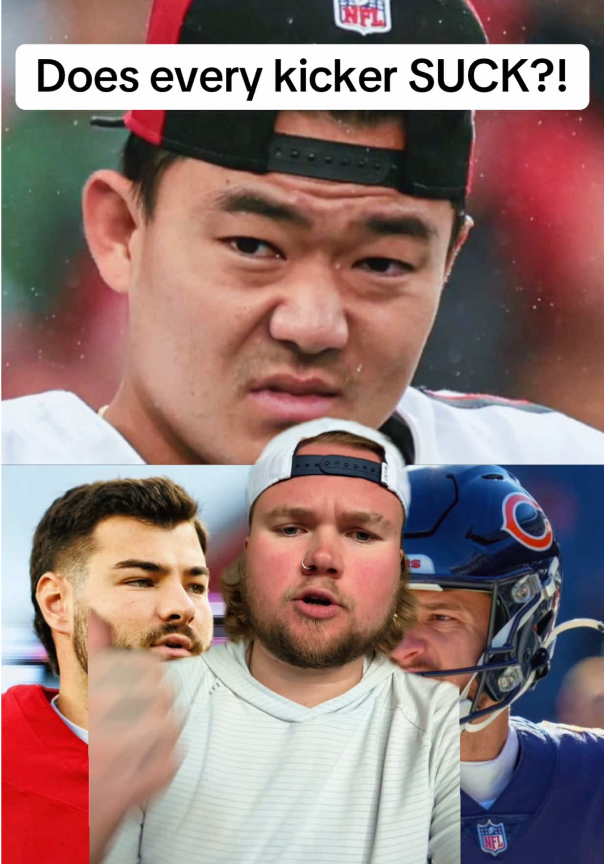 The bad kicker epidemic in the NFL is infuriating — are there really not 32 guys out there that can just make simple kicks?? #kicker #football #hottake #nfl #ChiTownChondy 