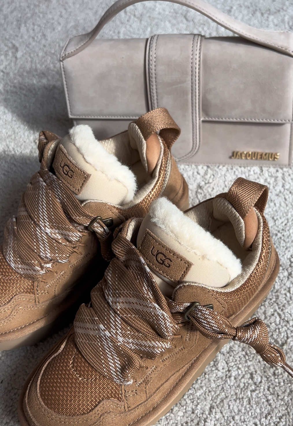 UGG Lowmel ‘Chestnut’ 🌰 #ugg #jacquemus #chestnut #ugglowmel #fallsneakers 