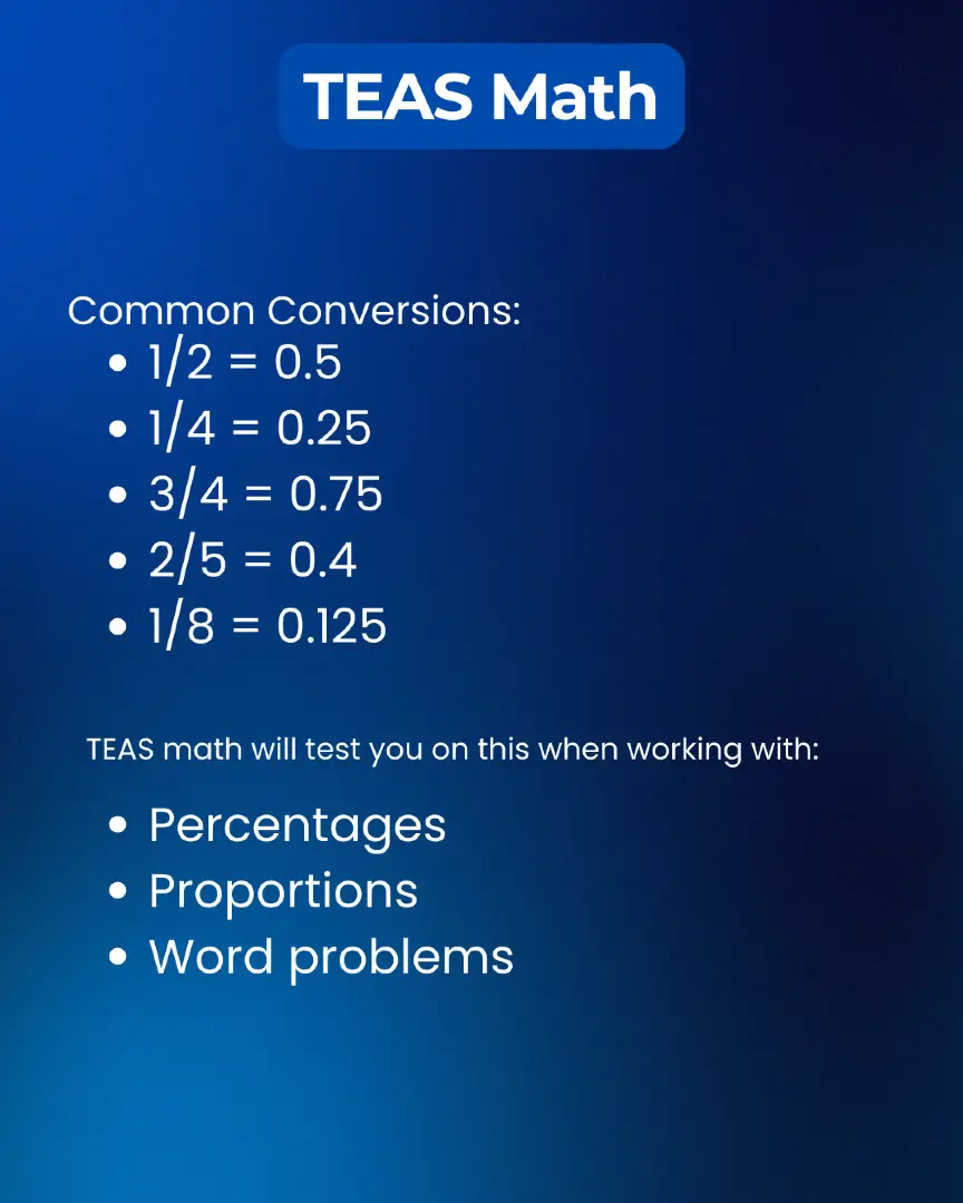 If fractions and decimals still confuse you… this is for YOU! Get the full TEAS program at ReMarNurse.com. #nclex #nursingschoolhacks #nursinglife #nclexpass #nursinghumor #nursingschool #nursingstudent #nclexstudying #nclextips #nclexrn #nclexrnreview #nclexpn #nclextips #nclexreview #remarnurse
