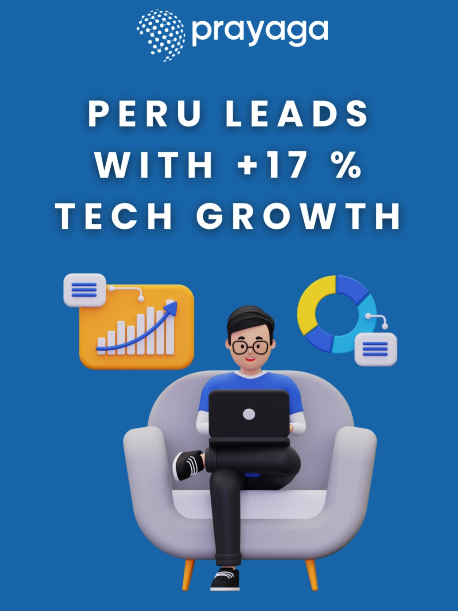 Peru’s tech market grew 17 % in just one year More and more companies are betting on AI, cloud, and automation. At Prayaga, we believe this growth must become a real competitive advantage—not just a passing trend. ✨ Is your company already part of this 17 %, or has it yet to take the leap? 🚀 👉 Share this post with your team and analyze together how to take the next step. #DigitalTransformation #AI #CloudComputing #Automation #PrayagaSolutions #Innovation #PeruTech #BusinessGrowth